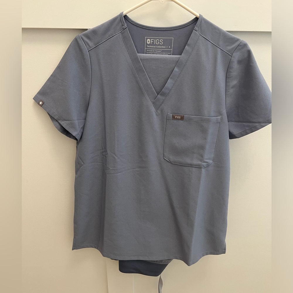 Figs Dusty Blue/Grey Scrubs